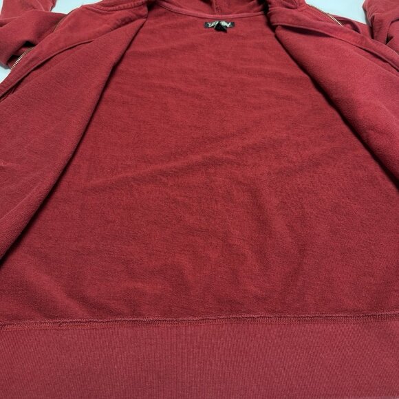 Lucky Brand Red Hoodie with Sun and Floral Design - Picture 10 of 12